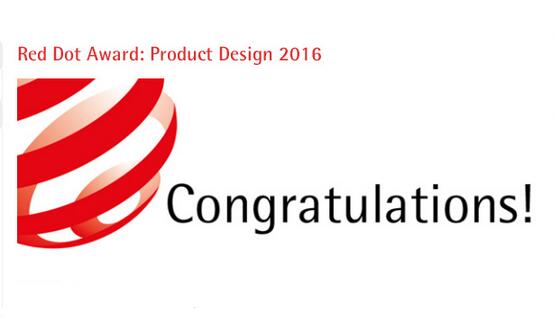 资讯 |台湾大易国际荣获2016Red Dot Design Award红点设计大奖